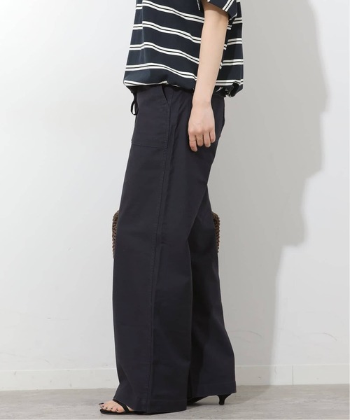 JOURNAL STANDARD relume(ジャーナルスタンダード レリューム)の「《WEB限定追加4》ワイドベイカーパンツ(カーゴパンツ・レディース・ネイビー・40/38/36)」の6枚目の写真