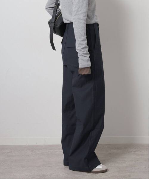 JOURNAL STANDARD relume(ジャーナルスタンダード レリューム)の「《WEB限定追加4》ワイドベイカーパンツ(カーゴパンツ・レディース・ネイビー・40/38/36)」の18枚目の写真
