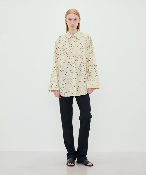 BY MALENE BIRGER(バイマレーネビルガー)の「BY MALENE BIRGER DERRIS VOILE シャツ(シャツ/ブラウス・レディース・ライトベージュ・34)」の2枚目の写真