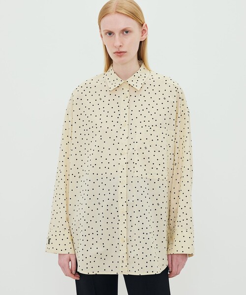 BY MALENE BIRGER(バイマレーネビルガー)の「BY MALENE BIRGER DERRIS VOILE シャツ(シャツ/ブラウス・レディース・ライトベージュ・34)」の3枚目の写真
