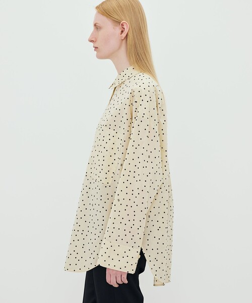 BY MALENE BIRGER(バイマレーネビルガー)の「BY MALENE BIRGER DERRIS VOILE シャツ(シャツ/ブラウス・レディース・ライトベージュ・34)」の4枚目の写真