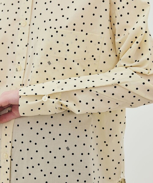 BY MALENE BIRGER(バイマレーネビルガー)の「BY MALENE BIRGER DERRIS VOILE シャツ(シャツ/ブラウス・レディース・ライトベージュ・34)」の10枚目の写真