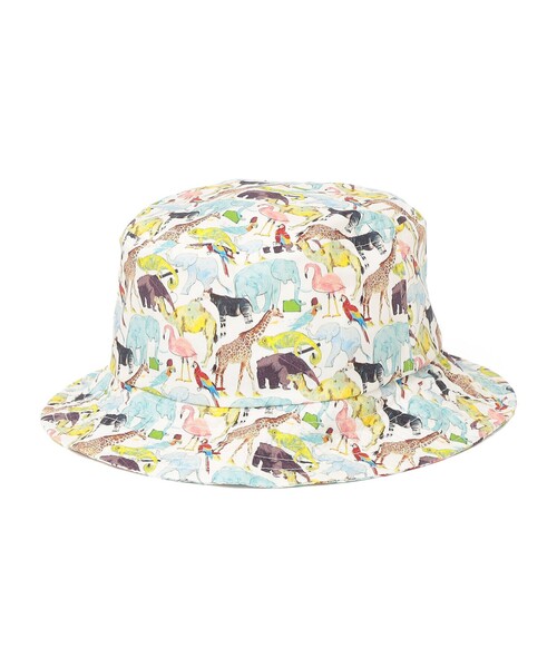 SHIPS(シップス)の「SHIPS KIDS:〈UVカット〉ベビー バケット ハット(ハット・キッズ・ベージュ/オフホワイト・SMALL/XX-SMALL/X-SMALL/MEDIUM)」の4枚目の写真