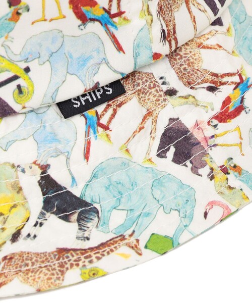 SHIPS(シップス)の「SHIPS KIDS:〈UVカット〉ベビー バケット ハット(ハット・キッズ・ベージュ/オフホワイト・SMALL/XX-SMALL/X-SMALL/MEDIUM)」の5枚目の写真