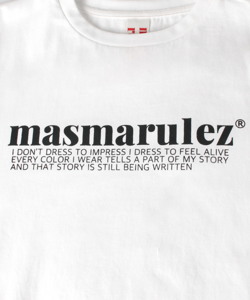 MASMARULEZ APPAREL(マスマルールズ アパレル)の「Essential Basic Logo Long Sleeve_2 Colors(Tシャツ/カットソー・レディース・ブラック/ホワイト・ONE SIZE)」の5枚目の写真