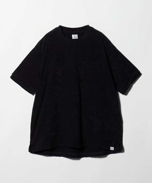UNITED ARROWS（ユナイテッドアローズ）の「＜ORIGINAL Charcoal＞×＜THING FABRICS＞パイル Tシャツ（Tシャツ/カットソー・メンズ・グレー系/ブラック/ホワイト・L/M）」の2枚目の写真