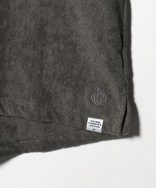 UNITED ARROWS（ユナイテッドアローズ）の「＜ORIGINAL Charcoal＞×＜THING FABRICS＞パイル Tシャツ（Tシャツ/カットソー・メンズ・グレー系/ブラック/ホワイト・L/M）」の7枚目の写真