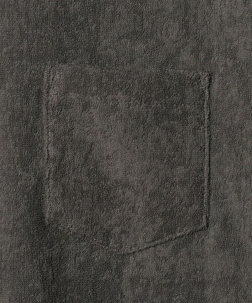 UNITED ARROWS（ユナイテッドアローズ）の「＜ORIGINAL Charcoal＞×＜THING FABRICS＞パイル Tシャツ（Tシャツ/カットソー・メンズ・グレー系/ブラック/ホワイト・L/M）」の8枚目の写真
