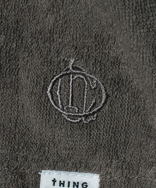 UNITED ARROWS（ユナイテッドアローズ）の「＜ORIGINAL Charcoal＞×＜THING FABRICS＞パイル Tシャツ（Tシャツ/カットソー・メンズ・グレー系/ブラック/ホワイト・L/M）」の9枚目の写真