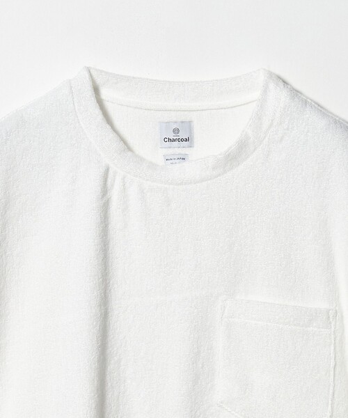 UNITED ARROWS（ユナイテッドアローズ）の「＜ORIGINAL Charcoal＞×＜THING FABRICS＞パイル Tシャツ（Tシャツ/カットソー・メンズ・グレー系/ブラック/ホワイト・L/M）」の11枚目の写真