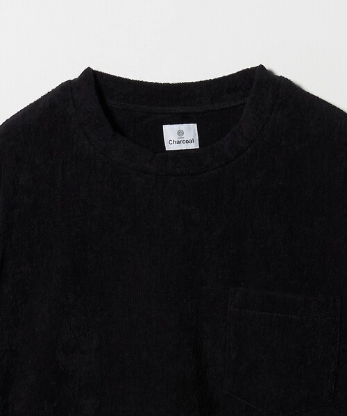 UNITED ARROWS（ユナイテッドアローズ）の「＜ORIGINAL Charcoal＞×＜THING FABRICS＞パイル Tシャツ（Tシャツ/カットソー・メンズ・グレー系/ブラック/ホワイト・L/M）」の13枚目の写真