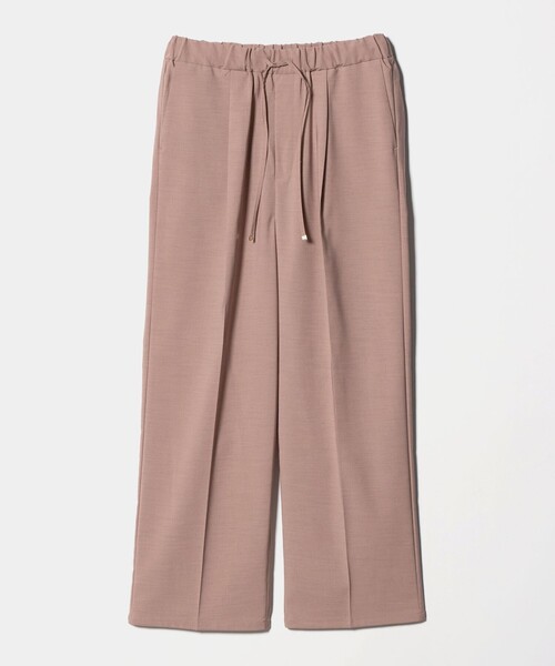 A DAY IN THE LIFE UNITED ARROWS(アデイインザライフユナイテッドアローズ)の「ライトツイル イージーストレートパンツ ‐ウォッシャブル‐ <A DAY IN THE LIFE>(その他パンツ・レディース・ダークブラウン/ネイビー/グレー系/ライトピンク・M/S)」の1枚目の写真