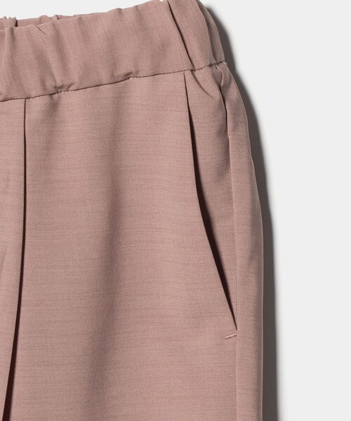 A DAY IN THE LIFE UNITED ARROWS(アデイインザライフユナイテッドアローズ)の「ライトツイル イージーストレートパンツ ‐ウォッシャブル‐ <A DAY IN THE LIFE>(その他パンツ・レディース・ダークブラウン/ネイビー/グレー系/ライトピンク・M/S)」の12枚目の写真