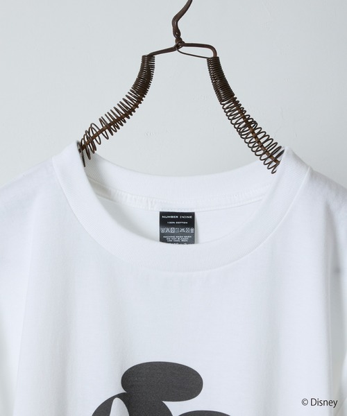 NUMBER (N)INE(ナンバーナイン)の「MICKEY MOUSE NN T-SHIRT / COLOR & MONOCHROME(Tシャツ/カットソー・メンズ・ホワイト系1/ホワイト系2/ブラック系1/ブラック系2・5/4/3/2)」の7枚目の写真