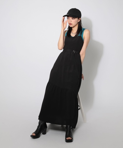 PAGEBOY(ページボーイ)の「ウエストベルトキャミワンピース(ワンピース・レディース・ブラウン/ブラック/グレー系その他・FREE)」の21枚目の写真