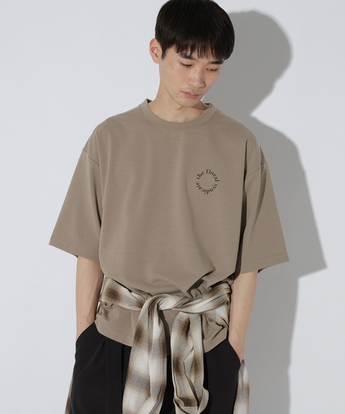 LAKOLE(ラコレ)の「BフラワーサークルロゴT / 672894(Tシャツ/カットソー・メンズ・ピンク/サンドグレー/ホワイト/グリーン・LARGE/MEDIUM)」の19枚目の写真