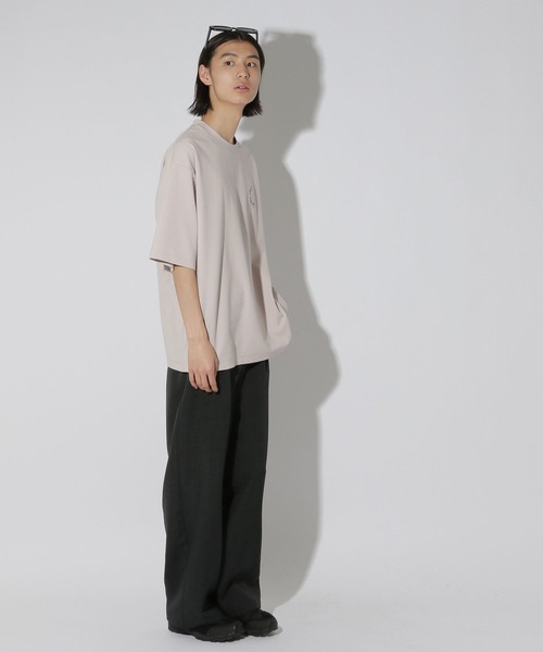 LAKOLE(ラコレ)の「BフラワーサークルロゴT / 672894(Tシャツ/カットソー・メンズ・ピンク/サンドグレー/ホワイト/グリーン・LARGE/MEDIUM)」の20枚目の写真