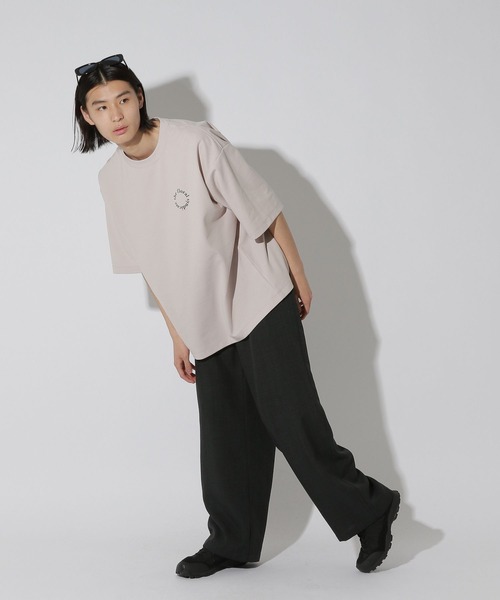LAKOLE(ラコレ)の「BフラワーサークルロゴT / 672894(Tシャツ/カットソー・メンズ・ピンク/サンドグレー/ホワイト/グリーン・LARGE/MEDIUM)」の21枚目の写真