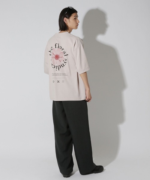 LAKOLE(ラコレ)の「BフラワーサークルロゴT / 672894(Tシャツ/カットソー・メンズ・ピンク/サンドグレー/ホワイト/グリーン・LARGE/MEDIUM)」の22枚目の写真