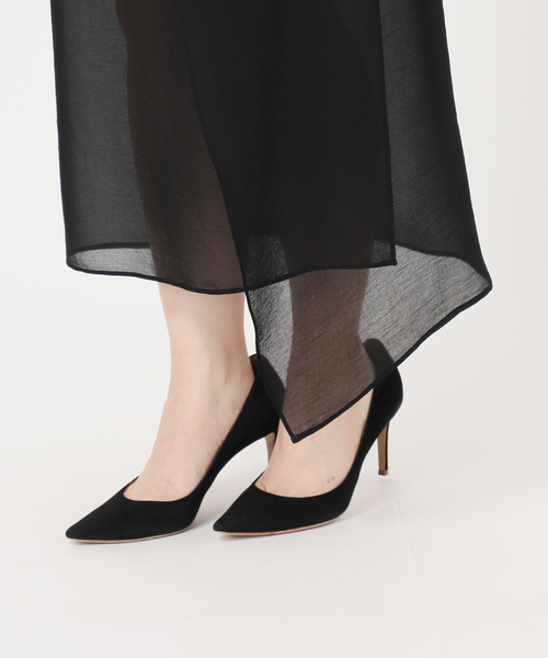 Deuxieme Classe(ドゥーズィエムクラス)の「トリアセシフォン WRAP SKIRT(スカート・レディース・ブラック・38/36)」の17枚目の写真