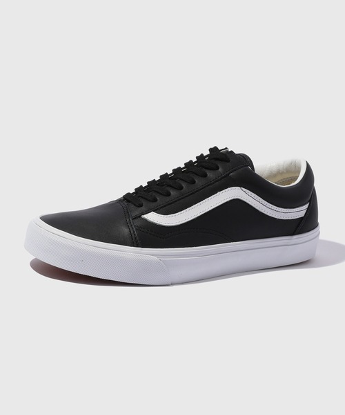 VANS(バンズ)の「【VANS/バンズ】Old Skool LEATHER(スニーカー・メンズ・ブラック・27.0cm/29.0cm/28.0cm/26.0cm)」の8枚目の写真