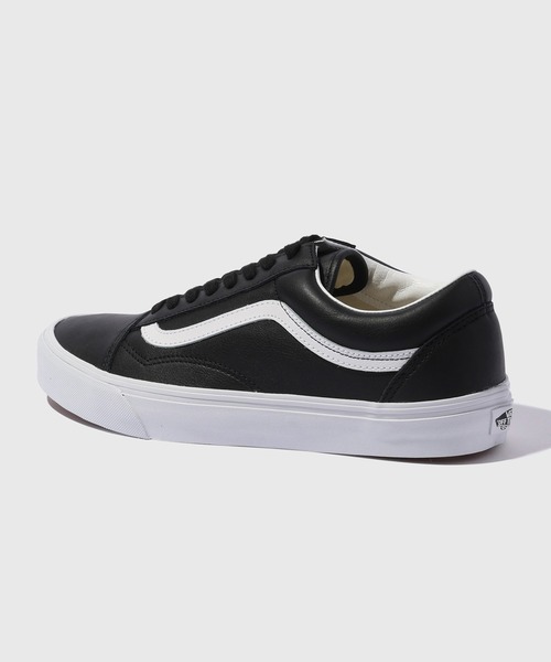 VANS(バンズ)の「【VANS/バンズ】Old Skool LEATHER(スニーカー・メンズ・ブラック・27.0cm/29.0cm/28.0cm/26.0cm)」の7枚目の写真