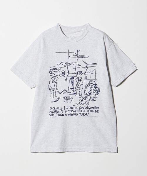 Cotton Expressions(コットンエクスプレッションズ)の「<COTTON EXPRESSIONS>QUANTUM MECHANIC Tシャツ(Tシャツ/カットソー・メンズ・ライトグレー・M/L)」の1枚目の写真