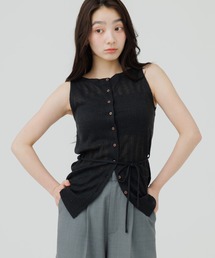 追加【CALUX/キャラクス】Vネック Tシャツ（Tシャツ/カットソー