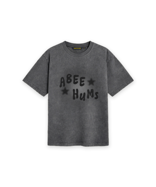 ABEEHUMS(アビハムズ)の「ピグメントダイングパンク半袖Tシャツ ABH365-110 チャコール(Tシャツ/カットソー・レディース・チャコール・SMALL/MEDIUM)」の2枚目の写真