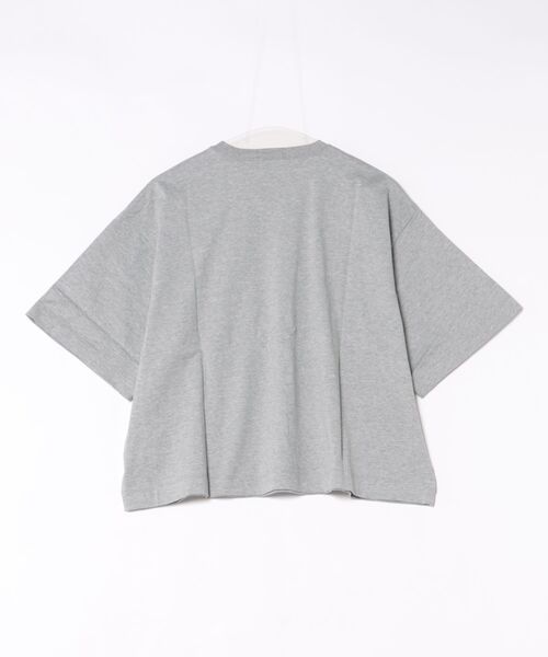 H.A.K（ハク）の「H．A．K×ナタリー・レテ　スワイー天竺「JUiCE　THE　HORSE」Tシャツ（Tシャツ/カットソー・レディース・ブラック/杢グレー・FREE）」の3枚目の写真