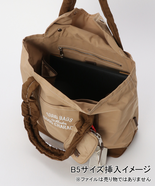 story.(ストーリー)の「Story./ストーリー PL GOODTOTE L(トートバッグ・レディース・ブラック/ベージュ・FREE)」の7枚目の写真