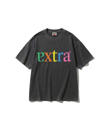 EXTRAORDINARY（エクストラオーディナリー）の「WASHED EXTRA BOOTLEG TEE CHARCOAL（Tシャツ/カットソー）」