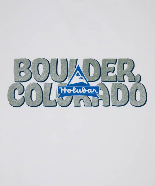 HOLUBAR(ホルバー)の「Boulder Logo T Shirt W White(Tシャツ/カットソー・レディース・その他・X-SMALL/SMALL)」の7枚目の写真
