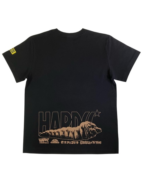 ハードコアチョコレート(ハードコアチョコレート)の「モスラ対ゴジラ/モスラ(インファント・ブラック)(Tシャツ/カットソー・メンズ・ブラック・XX-LARGE/LARGE/X-LARGE)」の2枚目の写真