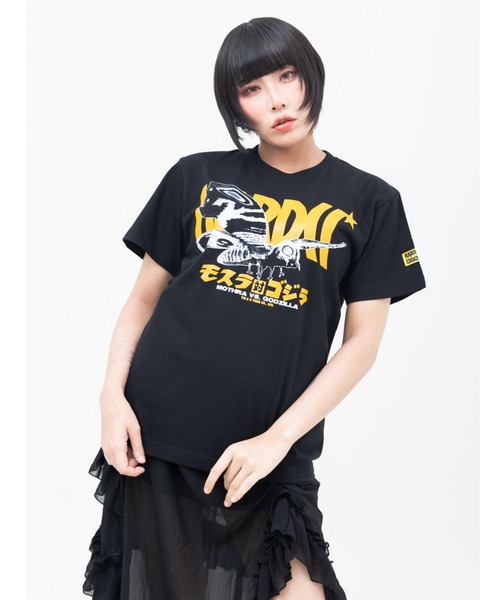 ハードコアチョコレート(ハードコアチョコレート)の「モスラ対ゴジラ/モスラ(インファント・ブラック)(Tシャツ/カットソー・メンズ・ブラック・XX-LARGE/LARGE/X-LARGE)」の5枚目の写真