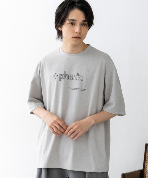 phenix(プラスフェニックス)Outlast MIRRORED GRAPHIC SHORT SLEEVE