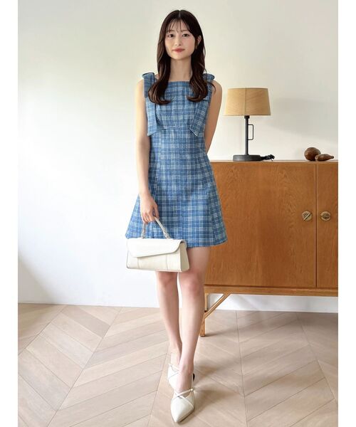 dazzlin(ダズリン)の「2WAYショルダーリボンワンピース(ワンピース・レディース・その他1/インディゴブルー/その他2・MEDIUM/SMALL)」の22枚目の写真