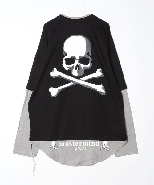 mastermind JAPAN(マスターマインド)の「BOXY LAYERED LS TEE(Tシャツ/カットソー・メンズ・ブラック系その他・XL)」の2枚目の写真