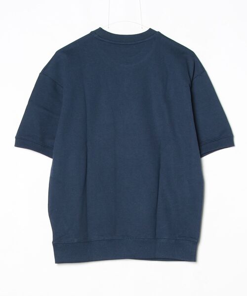 En serio TOKYO(エンソリオトーキョー)の「【SIDEWAYSTANCE】カレッジロゴ裏毛ライトスウェットTシャツ半袖トレーナー 70617(Tシャツ/カットソー・メンズ・杢グレー/ネイビー/ブラック・SMALL/X-LARGE/MEDIUM/LARGE)」の4枚目の写真