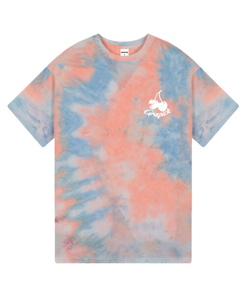 BASIC LABEL（ベーシックラベル）の「チェリーピック タイダイ水染めTシャツ 6カラー [GRSE_9802]（Tシャツ/カットソー・レディース・パープル/ブルー/マスタード/ダークグレー/マルチ/パープル系その他・FREE）」の6枚目の写真