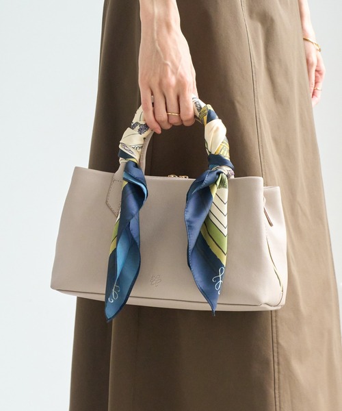ROPE' PICNIC(ロペピクニック)の「2WAYミドルサイズ全開放バッグ/軽量(トートバッグ・レディース・ベージュ系その他2/ワイン/ブラック・FREE)」の10枚目の写真