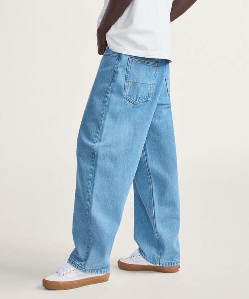 VANS(バンズ)の「チェック5 ルーズデニムパンツ / Check-5 Baggy Denim Pant STONE VN000PQHCDX1(デニムパンツ・メンズ・ブルー・32inch/30inch/28inch/34inch/36inch)」の4枚目の写真