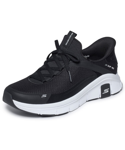 SKECHERS(スケッチャーズ)の「ハンズフリー スリップインズ リラックスフィット フレックス(スニーカー・レディース・ネイビー/ブラック×ホワイト・24cm/23.5cm/23cm)」の1枚目の写真