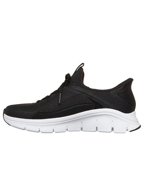 SKECHERS(スケッチャーズ)の「ハンズフリー スリップインズ リラックスフィット フレックス(スニーカー・レディース・ネイビー/ブラック×ホワイト・24cm/23.5cm/23cm)」の3枚目の写真