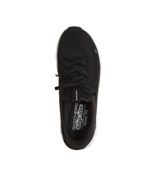 SKECHERS(スケッチャーズ)の「ハンズフリー スリップインズ リラックスフィット フレックス(スニーカー・レディース・ネイビー/ブラック×ホワイト・24cm/23.5cm/23cm)」の6枚目の写真