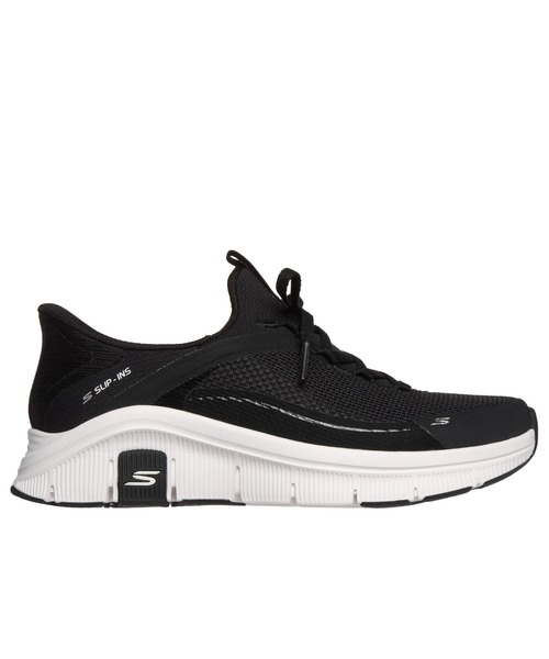 SKECHERS(スケッチャーズ)の「ハンズフリー スリップインズ リラックスフィット フレックス(スニーカー・レディース・ネイビー/ブラック×ホワイト・24cm/23.5cm/23cm)」の7枚目の写真