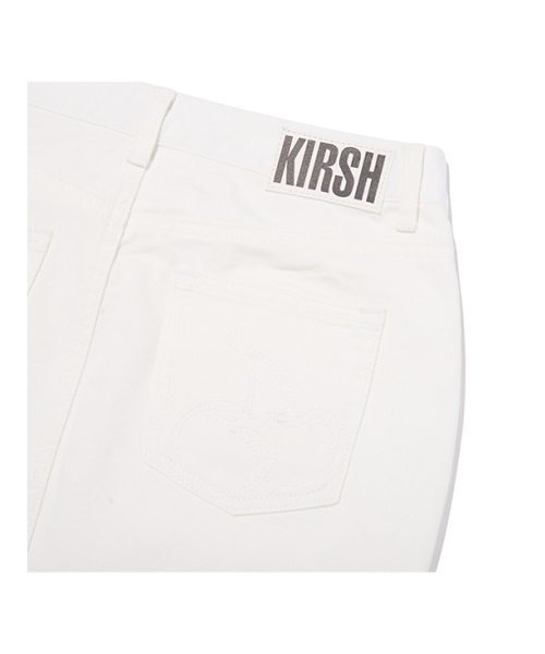 KIRSH（キルシー）の「キルシ ベーシックデニムミニスカート[ホワイト]（スカート・レディース・その他・SMALL/MEDIUM）」の6枚目の写真