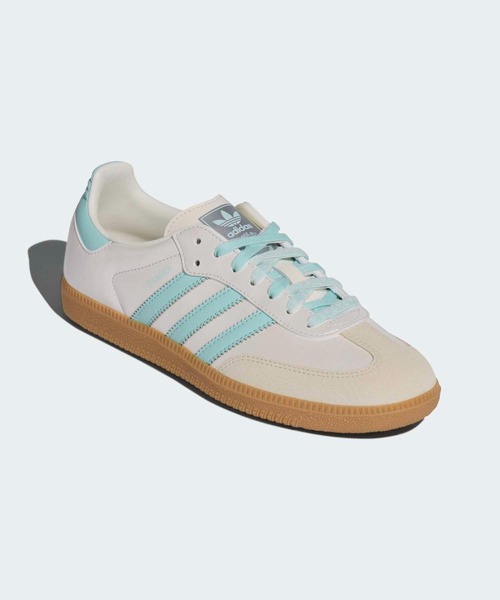 adidas(アディダス)の「サンバ OG W / SAMBA OG W / アディダスオリジナルス adidas Originals(スニーカー・レディース・ホワイト・22.0cm/22.5cm/23.0cm/23.5cm/24.0cm/24.5cm/25.0cm/25.5cm/26.0cm/26.5cm/27.0cm/27.5cm/28.0cm)」の4枚目の写真