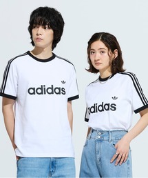 スリーストライプス スリム リンガー Tシャツ / アディダスオリジナルス adidas Originals