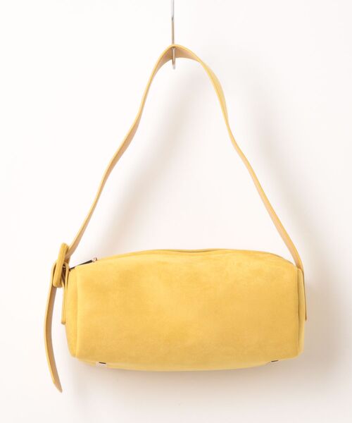 Three Four Time(スリーフォータイム)の「キューブバケットBAG(ショルダーバッグ・レディース・イエロー/ピンク・FREE)」の1枚目の写真